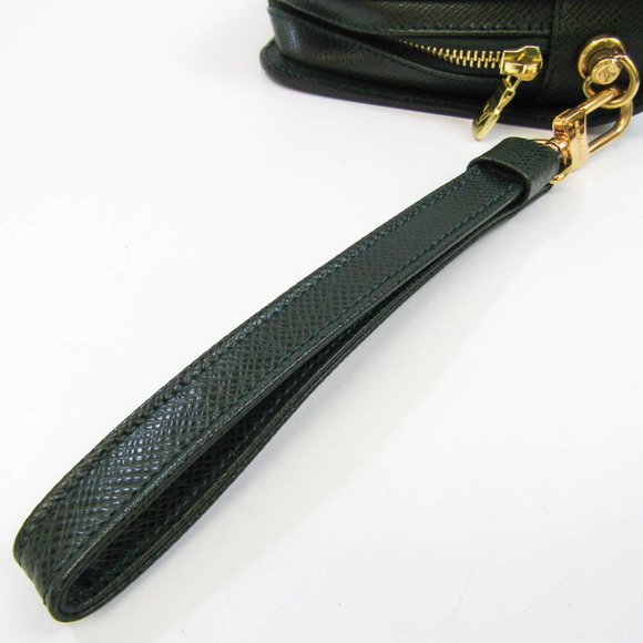 LOUIS VUITTON Taiga Baikal M3018P/M30184 Men's Clutch Bag Episea - Picture 7 of 10